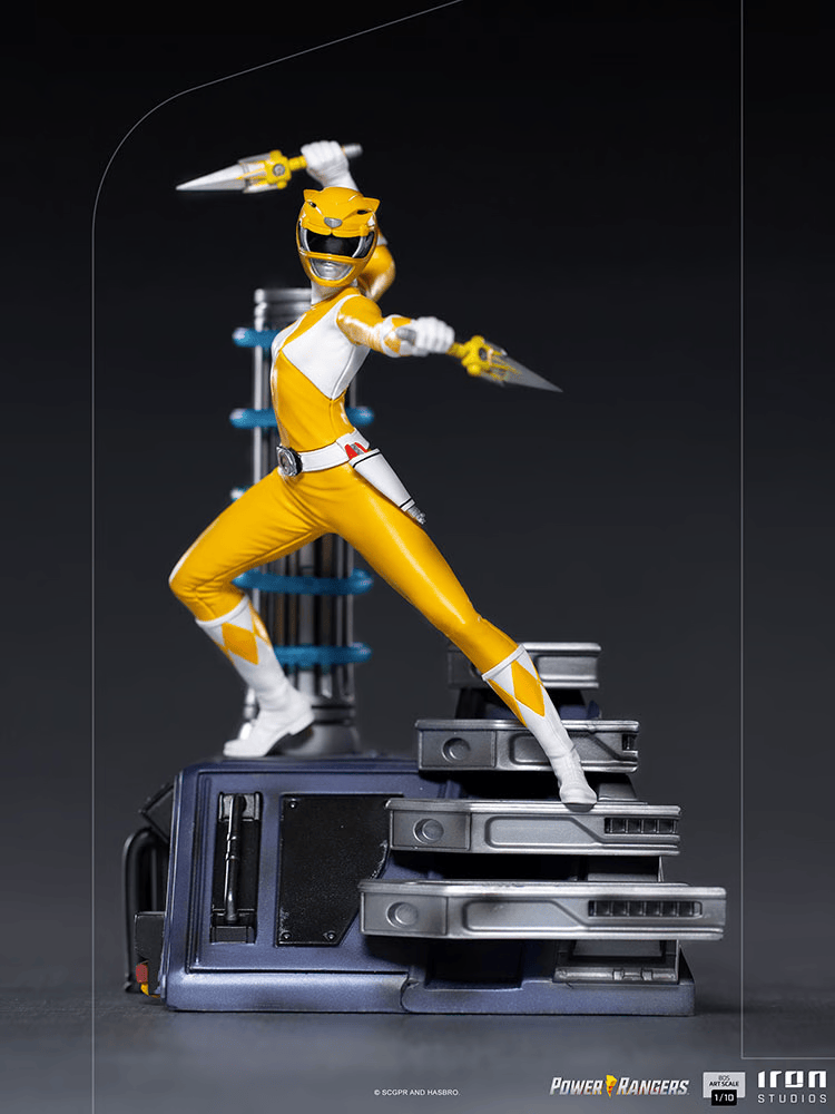 IRON Studios: Power Rangers - Yellow Ranger Escala de Arte 1/10