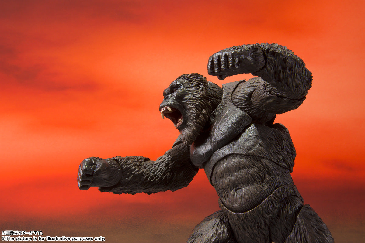 Bandai Tamashii Nations SH Monsterarts: Godzilla vs Kong 2021 - King Kong Figura de Accion