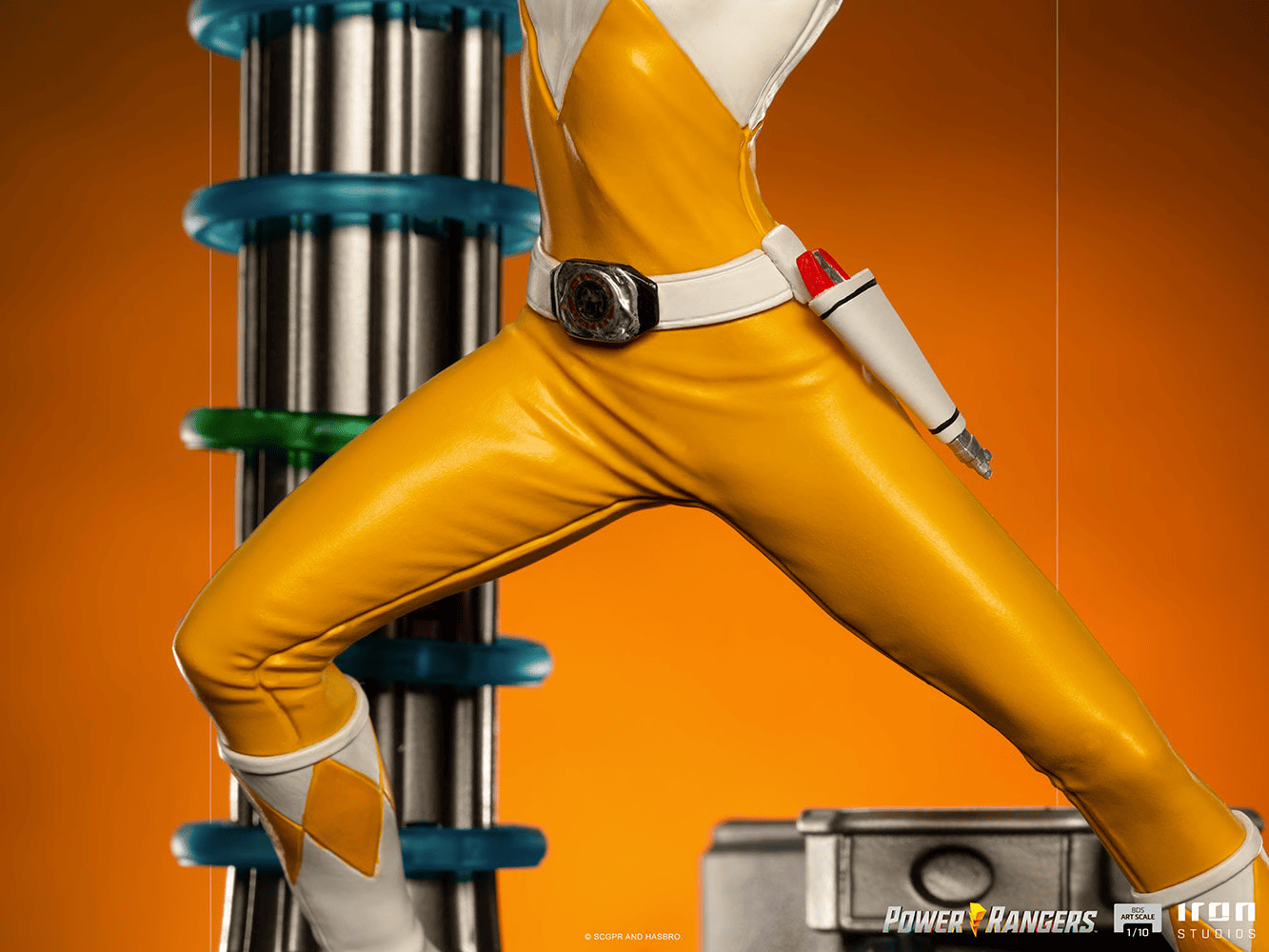 IRON Studios: Power Rangers - Yellow Ranger Escala de Arte 1/10