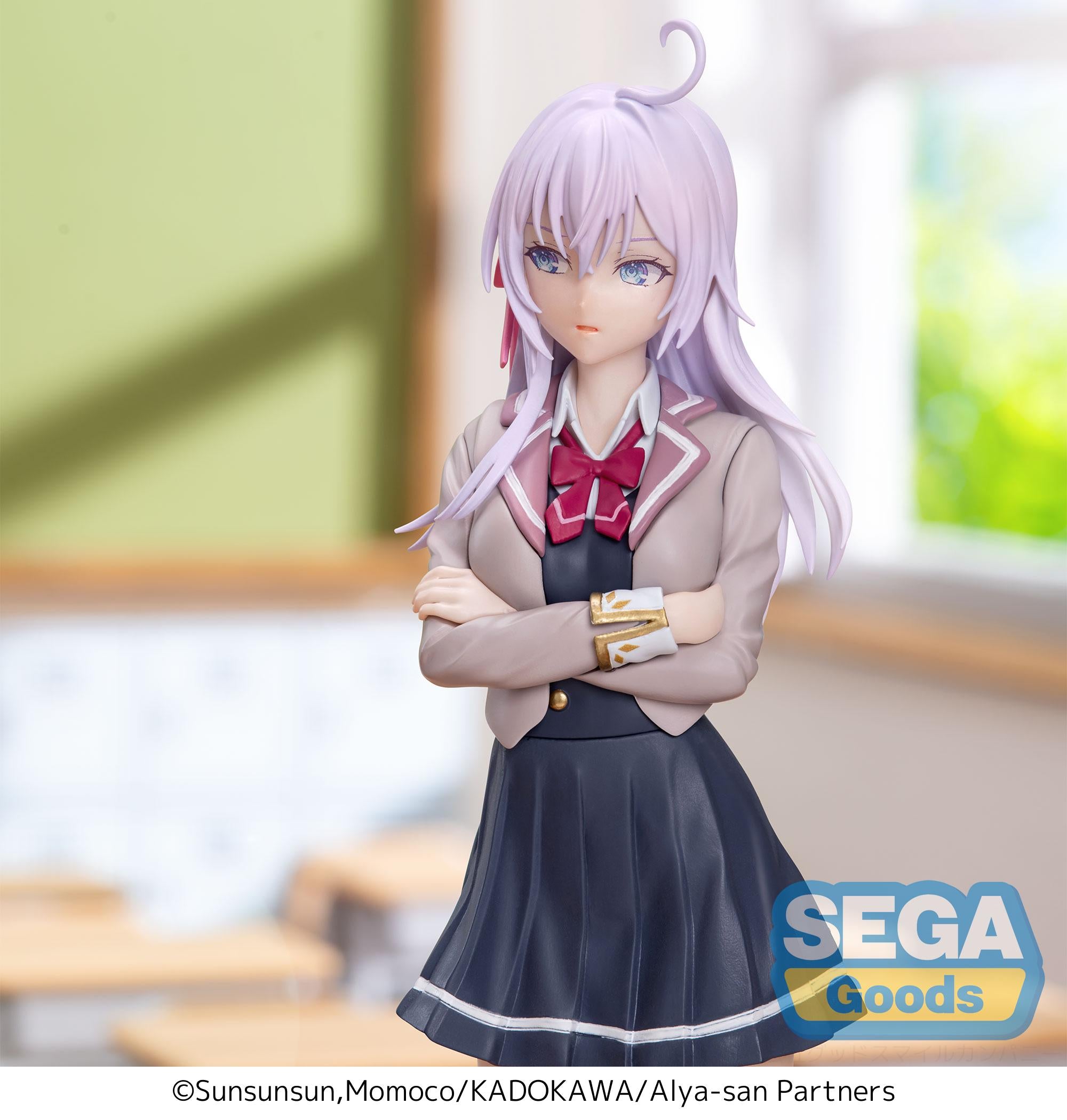 Sega Figures Luminasta: Alya Sometimes Hides Her Feelings In Russian - Alya Con Uniforme