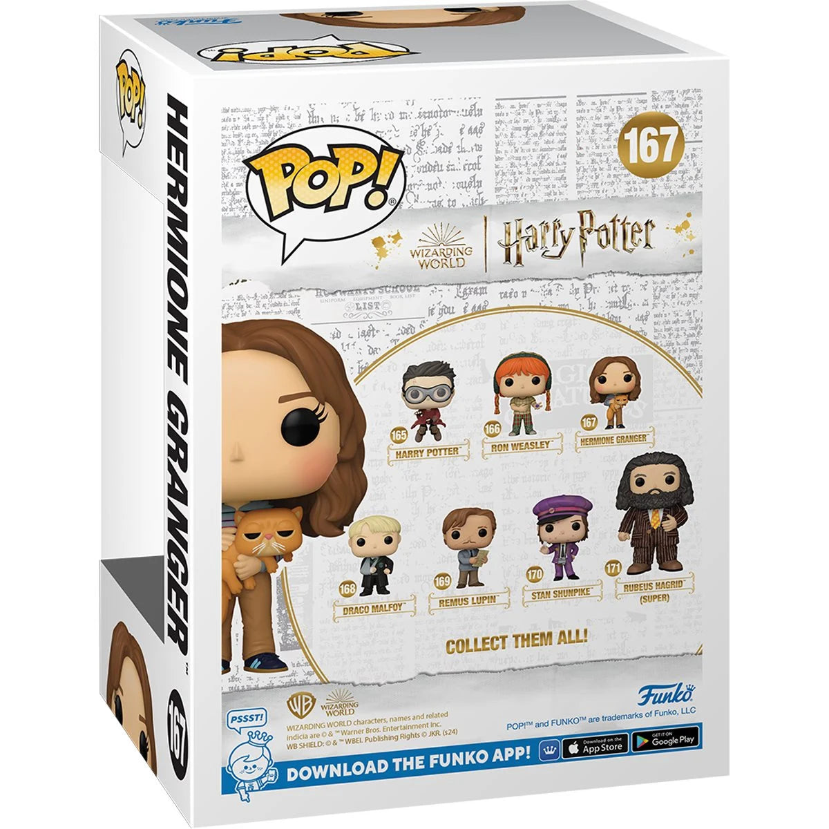 Funko Pop & Buddy: Harry Potter y El Prisionero De Azkaban - Hermione Con Crookshanks