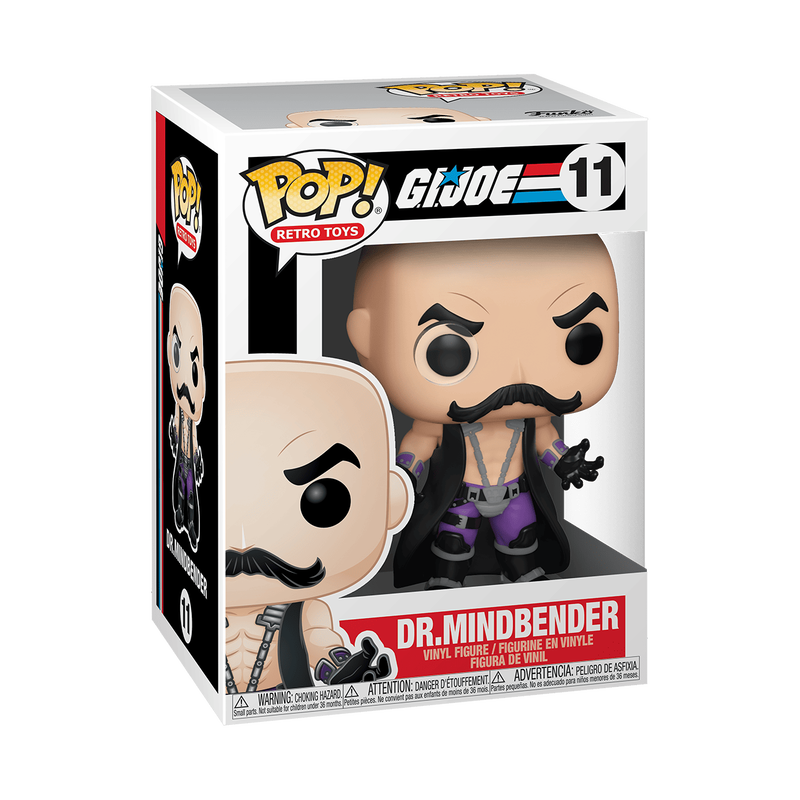 Funko Pop Toys: Hasbro GI Joe - Dr. Mindbender