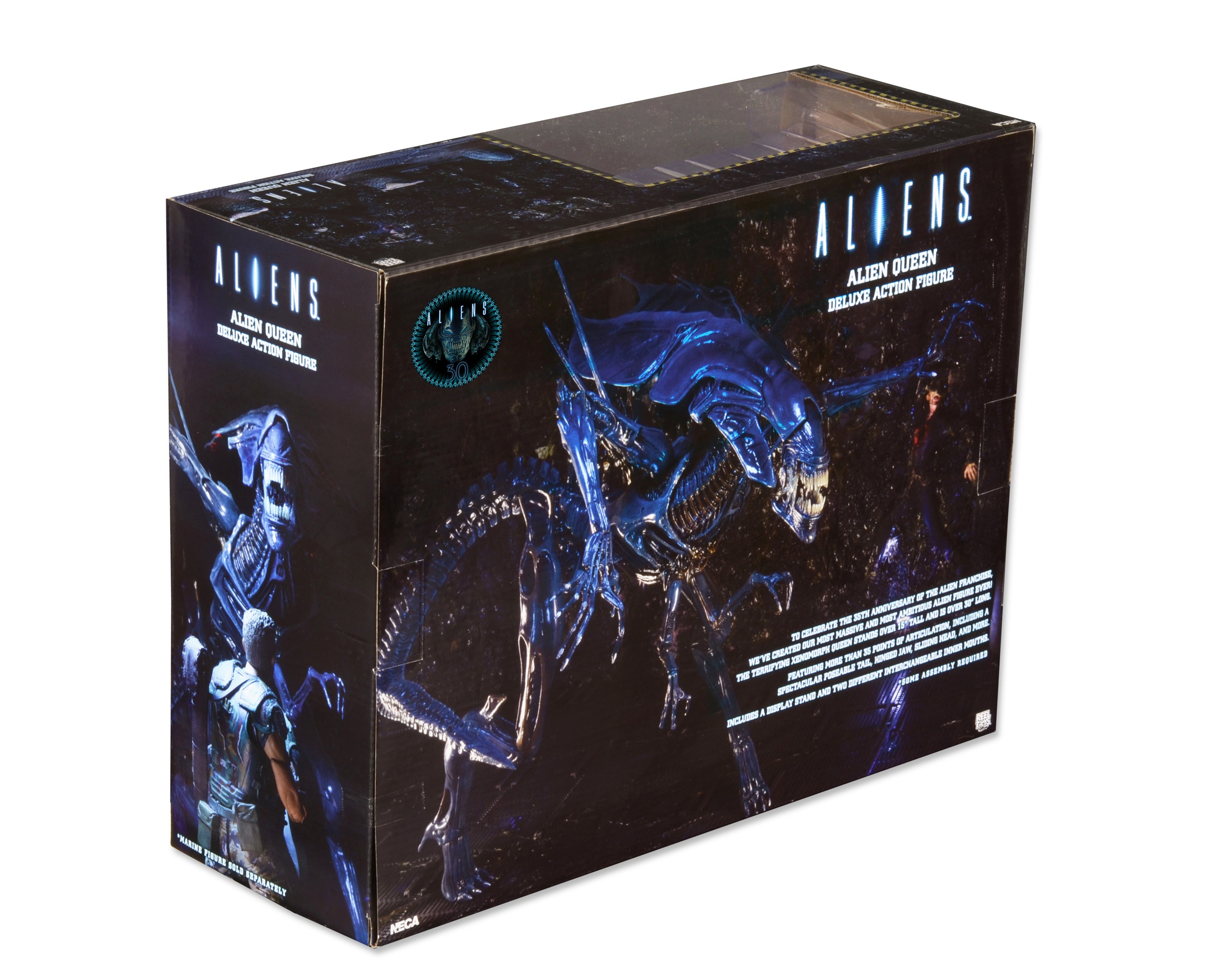 NECA Figura de Accion Ultra Deluxe Boxed: Aliens - Reina Alien 15 Pulgadas