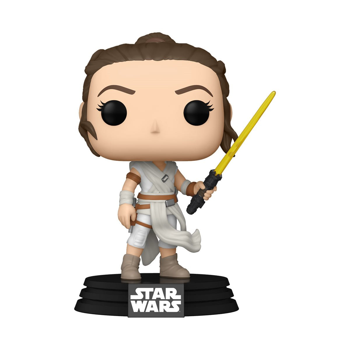 Funko Pop Star Wars: El Ascenso De Skywalker - Rey con Sable Amarillo