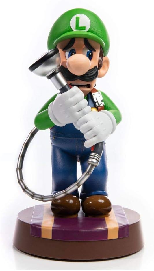 First 4 Figures: Mario Bros Luigis Mansion 3 - Luigi Cazafantasmas Edicion Estandar 9 Pulgadas