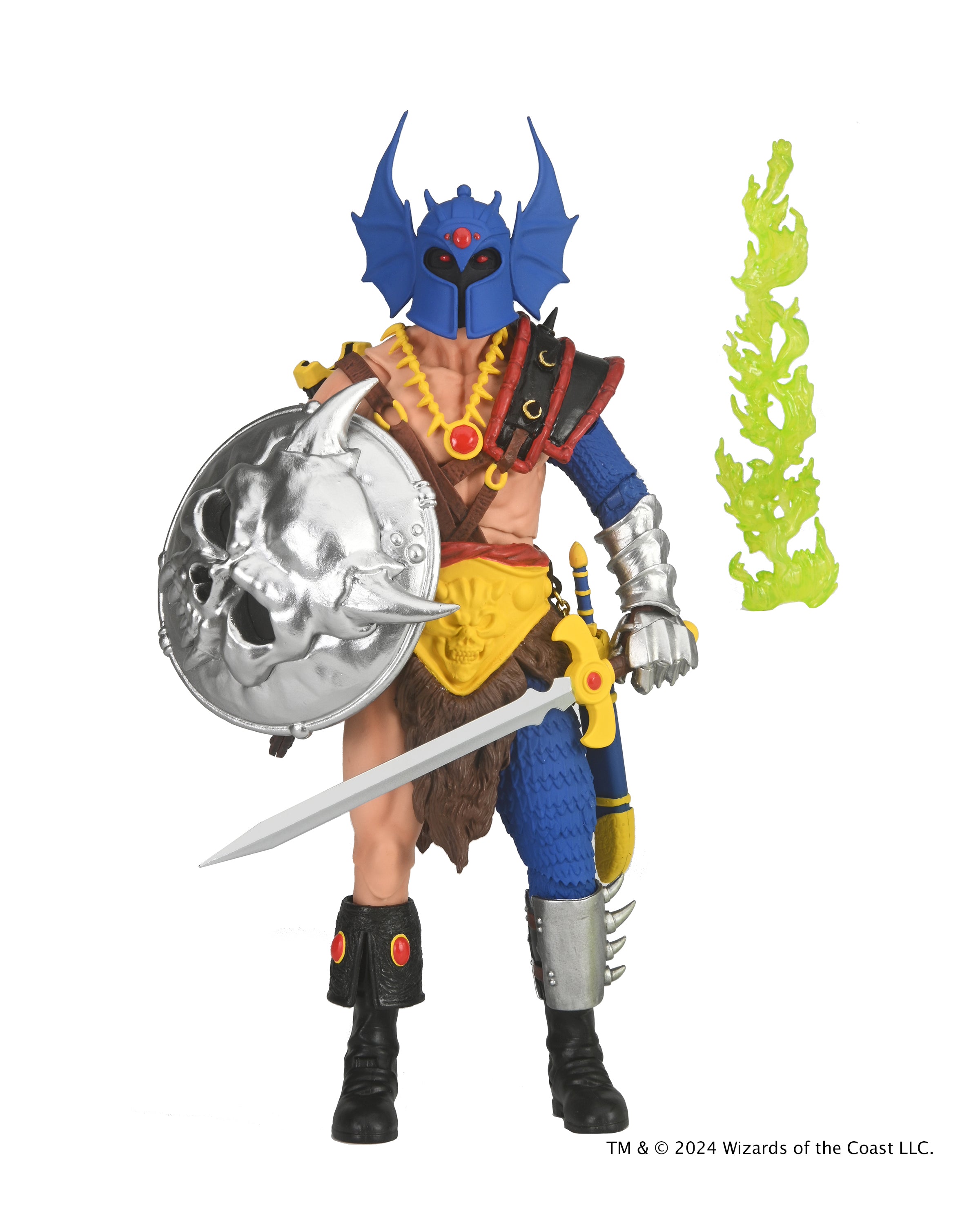 NECA Figura de Accion Ultimate: Dungeons And Dragons 50 Aniversario - Warduke 7 Pulgadas