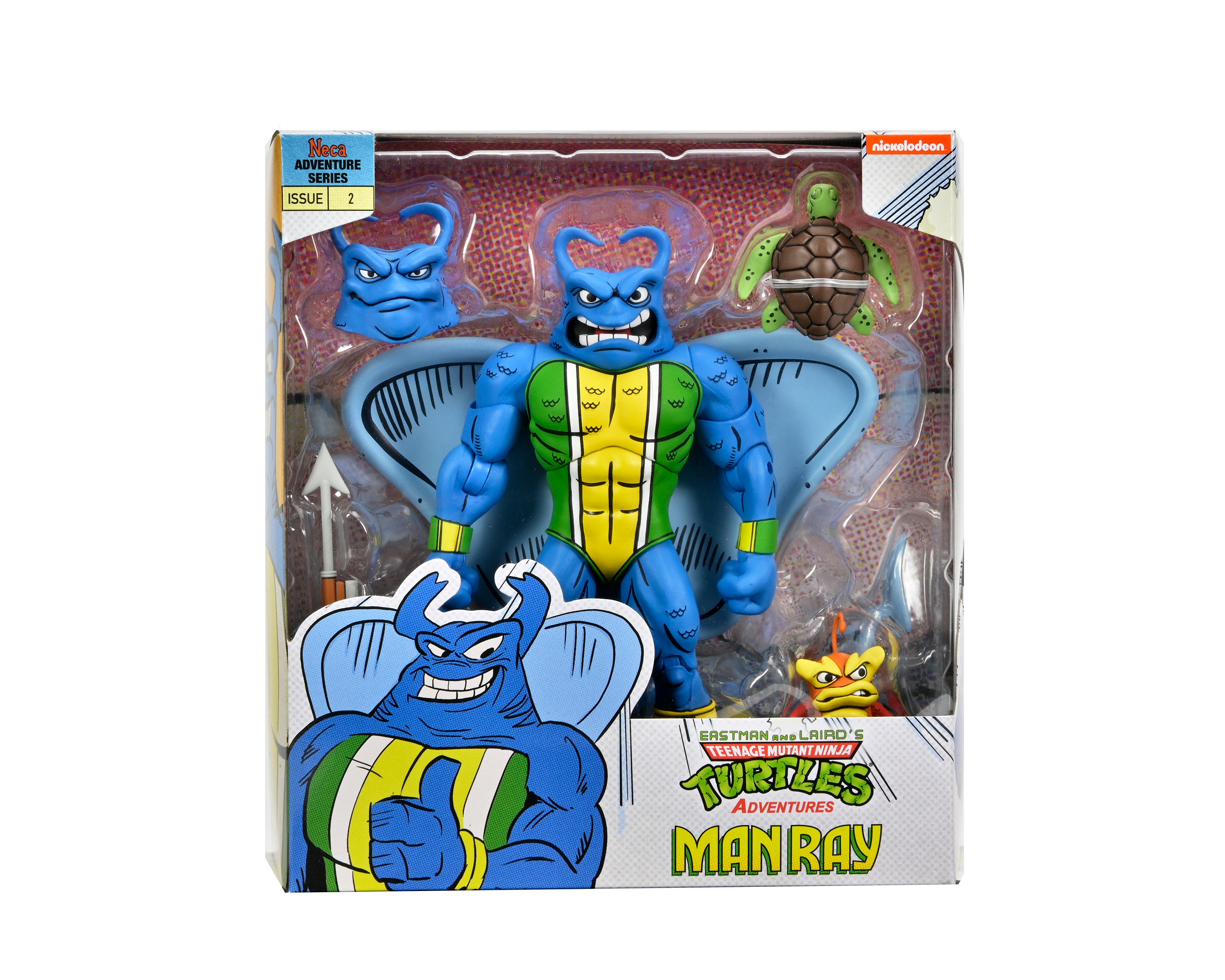 Neca Figura de Accion: TMNT Tortugas Ninja Archie Comics - Man Ray 7 Pulgadas