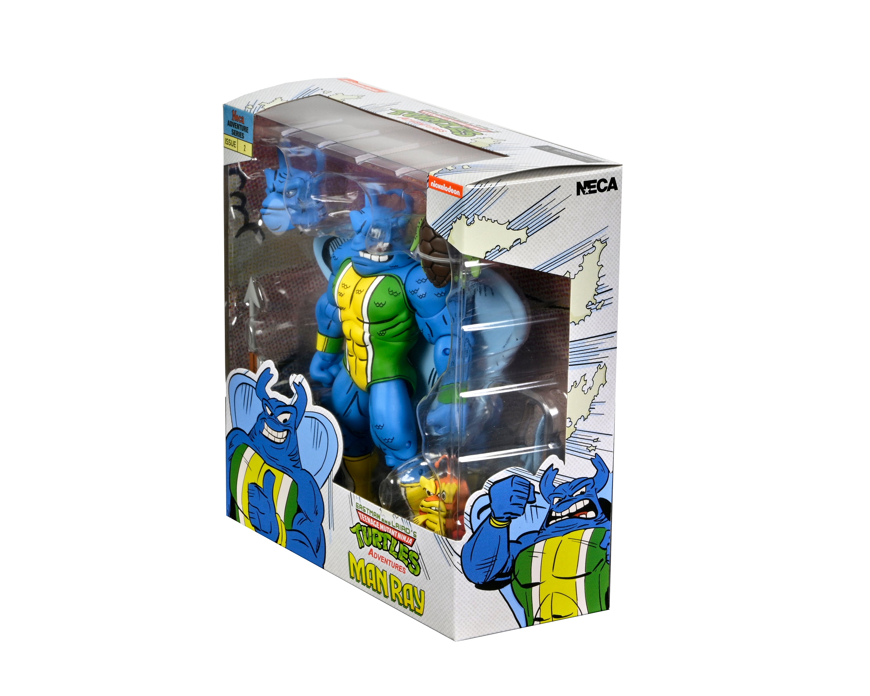 Neca Figura de Accion: TMNT Tortugas Ninja Archie Comics - Man Ray 7 Pulgadas