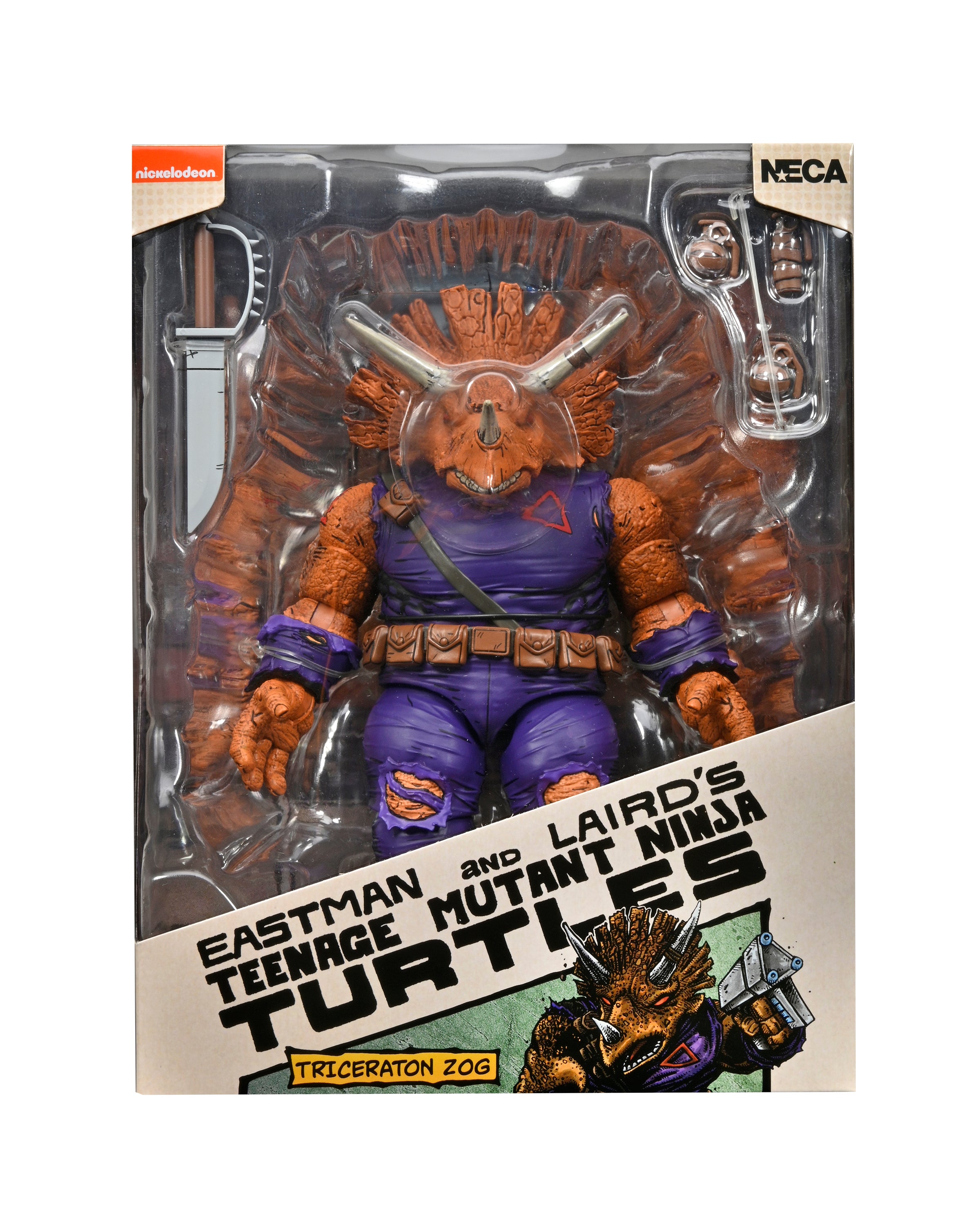 Neca Figura de Accion: TMNT Tortugas Ninja Mirage Comics - Ultimate Zog Deluxe 7 Pulgadas