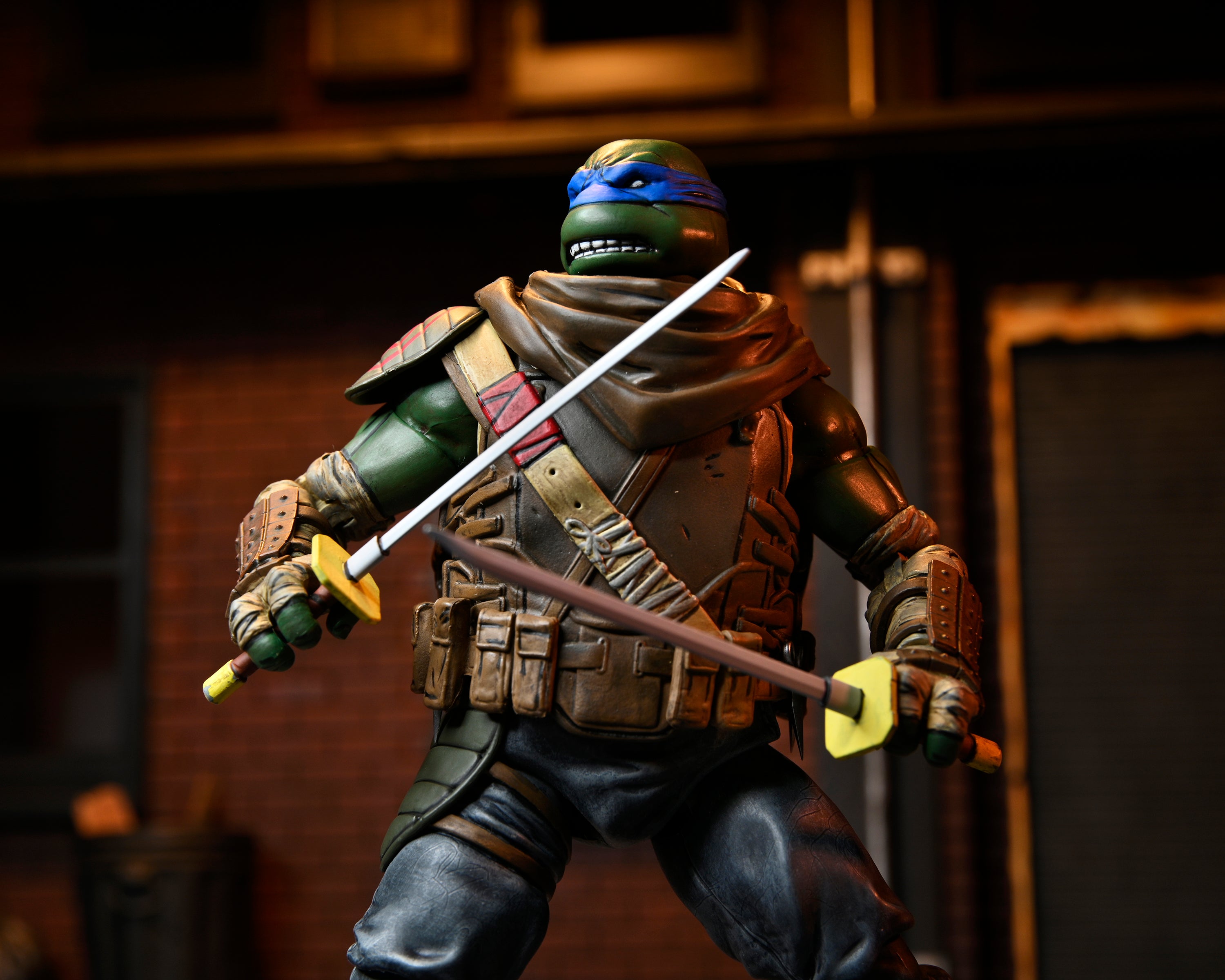 NECA Figura de Accion Ultimate: TMNT Tortugas The Last Ronin - Leonardo 7 Pulgadas