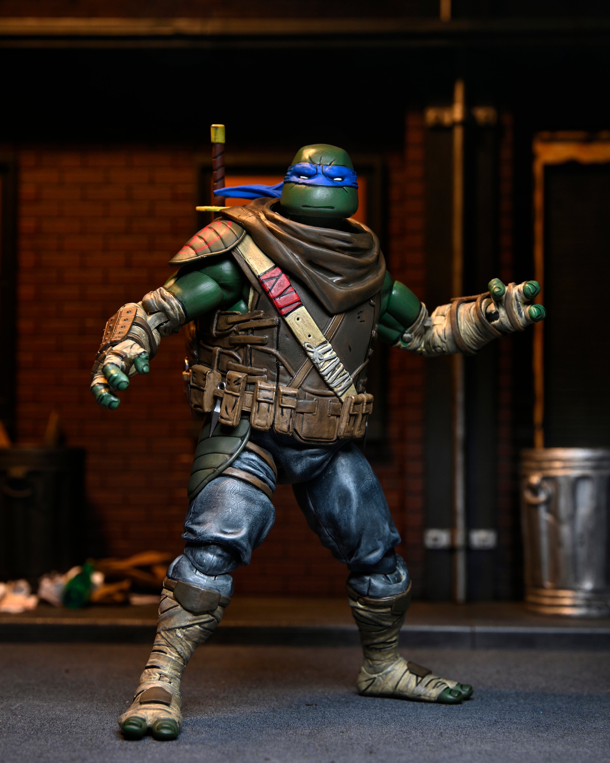 NECA Figura de Accion Ultimate: TMNT Tortugas The Last Ronin - Leonardo 7 Pulgadas