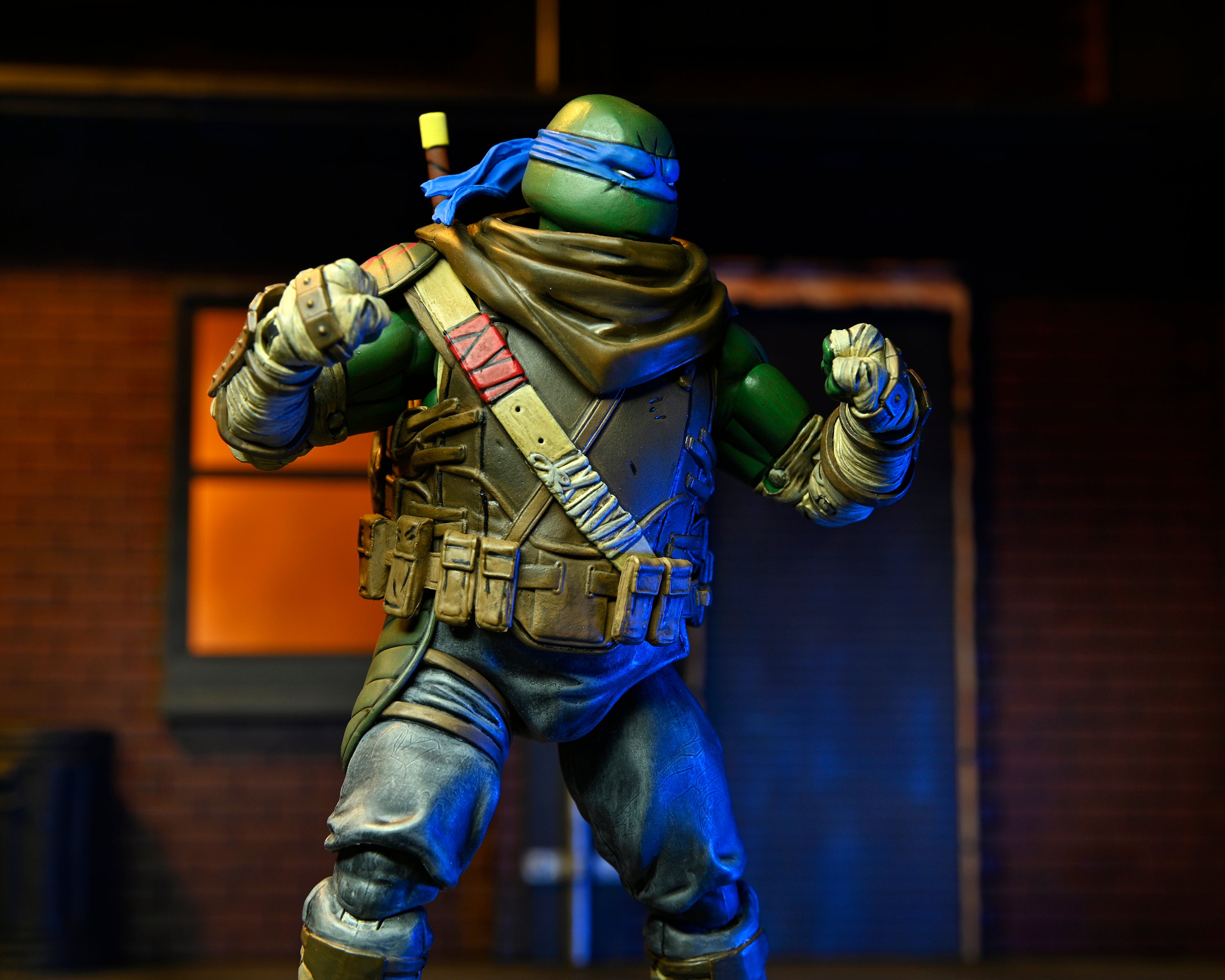 NECA Figura de Accion Ultimate: TMNT Tortugas The Last Ronin - Leonardo 7 Pulgadas