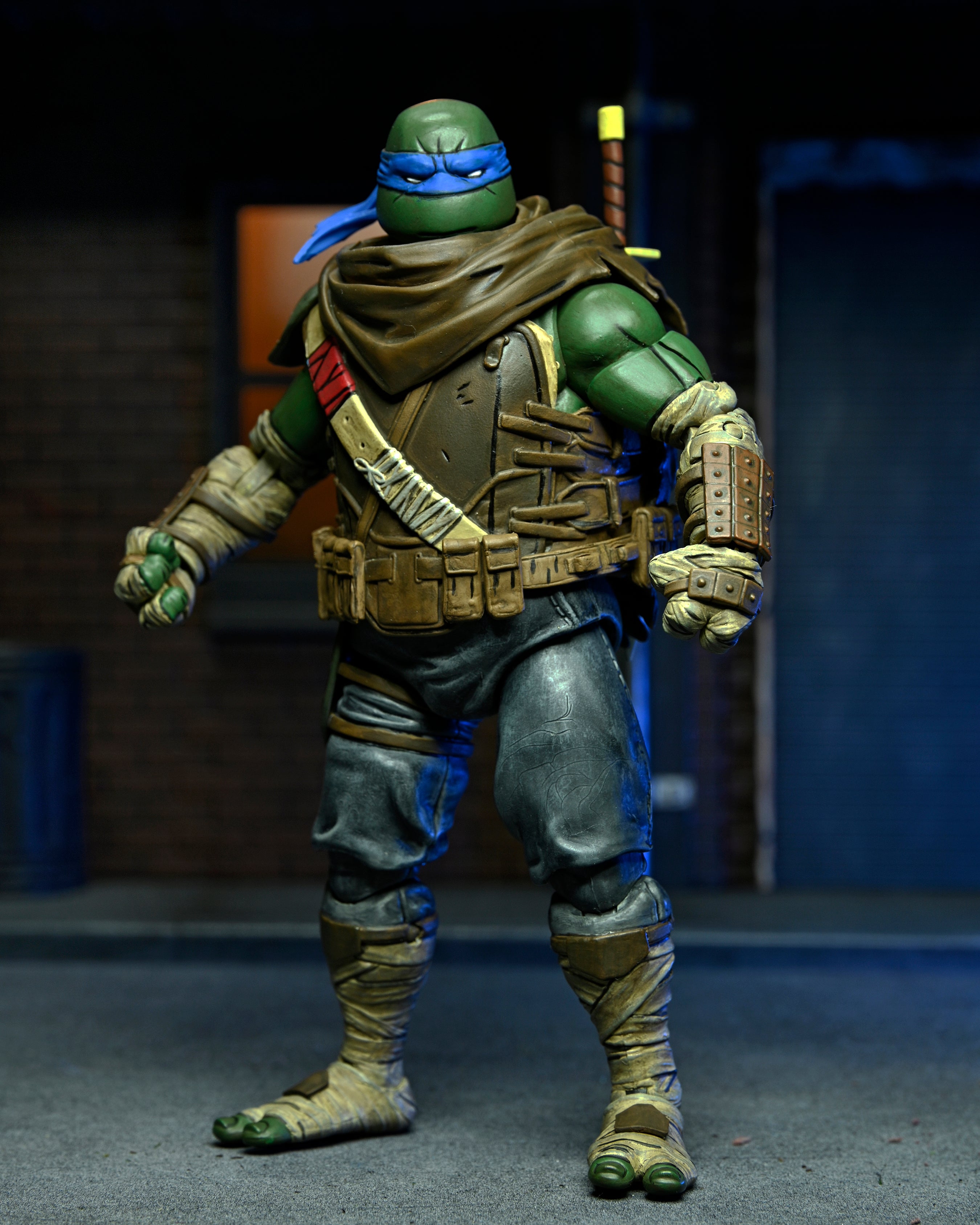 NECA Figura de Accion Ultimate: TMNT Tortugas The Last Ronin - Leonardo 7 Pulgadas