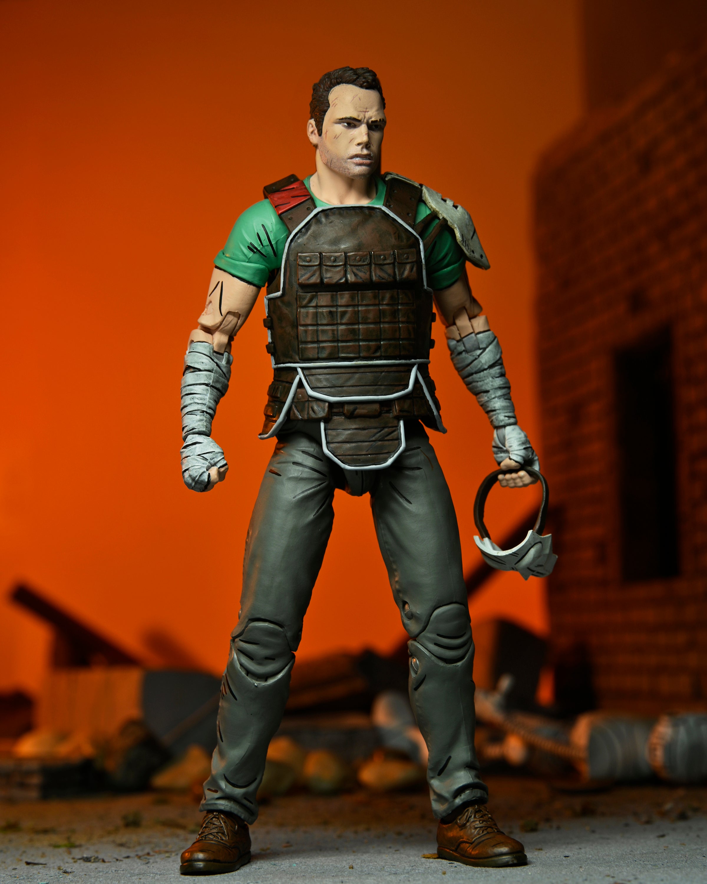 NECA Figura de Accion Ultimate: TMNT Tortugas Ninja The Last Ronin - Casey Jones 7 Pulgadas