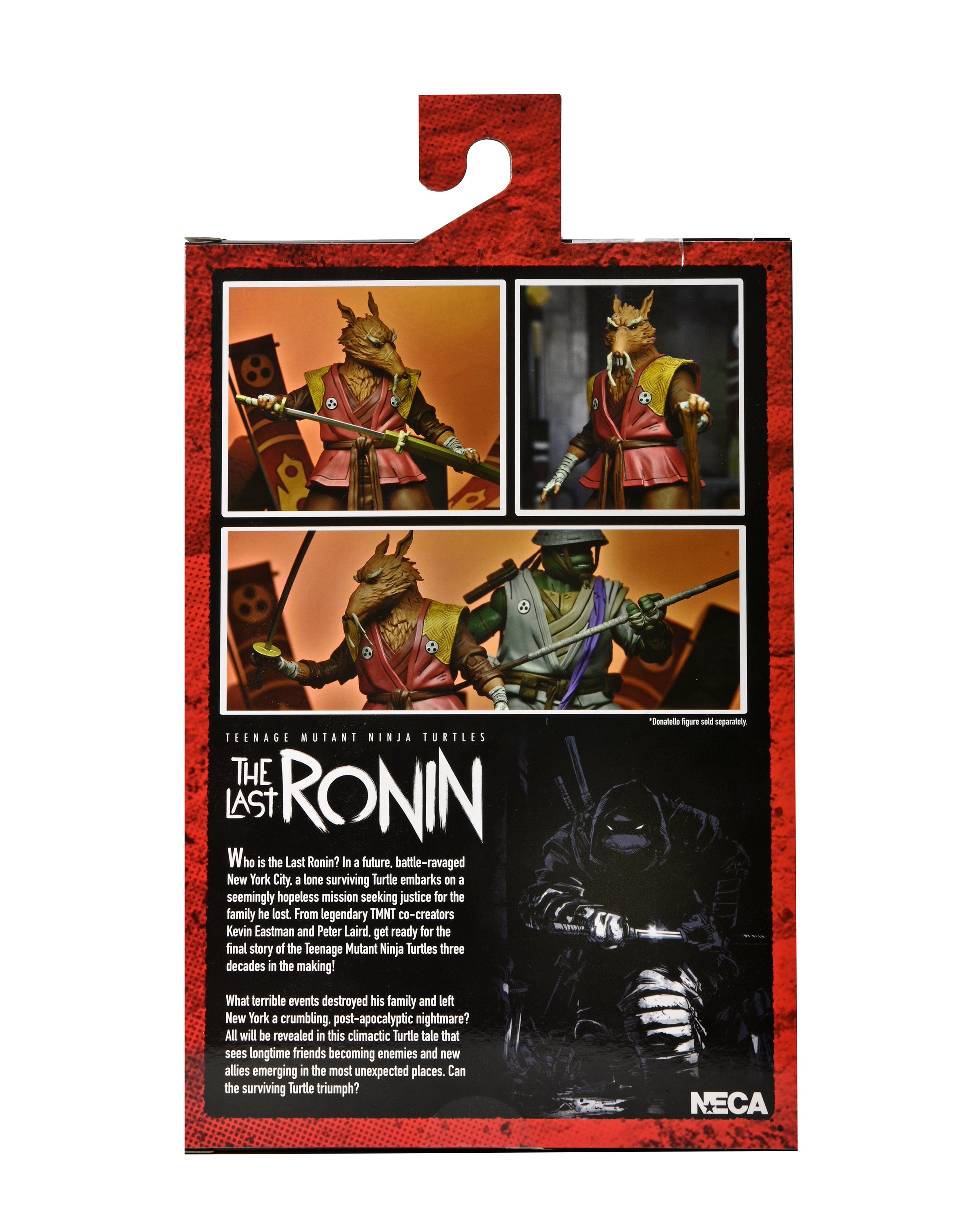 NECA Figura de Accion Ultimate: TMNT Tortugas The Last Ronin - Maestro Splinter 7 Pulgadas