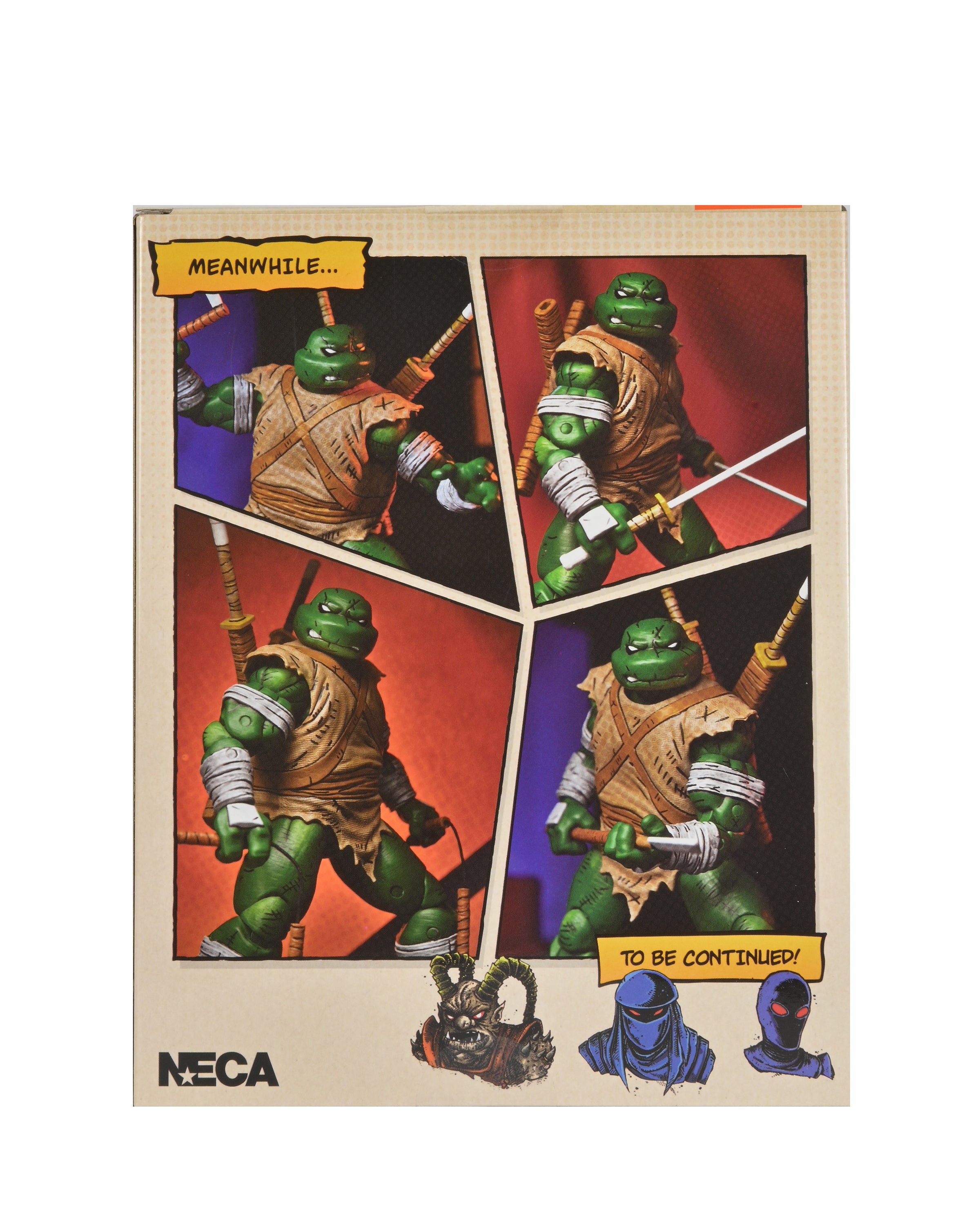 NECA Figura de Accion: TMNT Tortugas Ninja Mirage Comics - Miguel Angel The Wanderer 7 Pulgadas