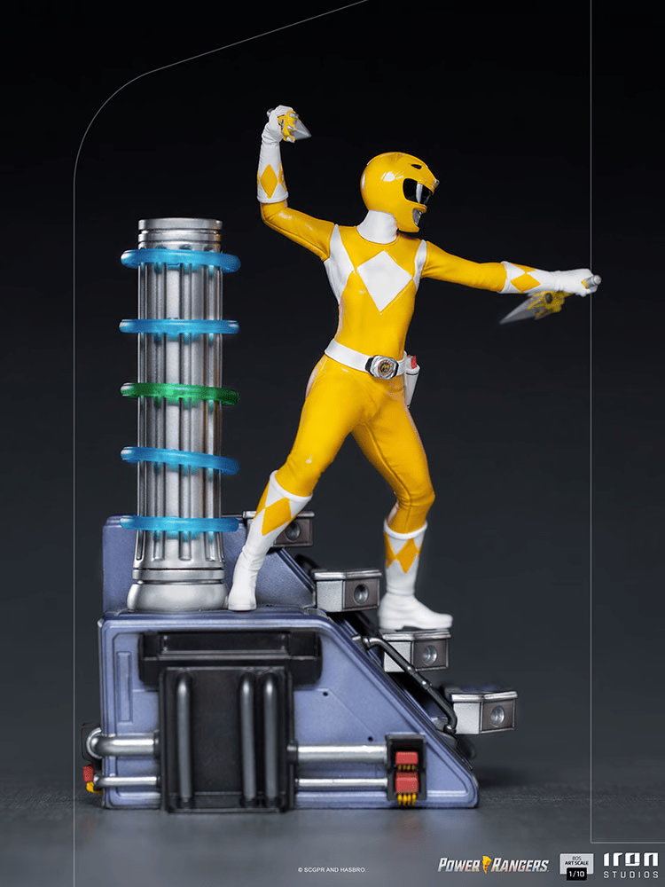 IRON Studios: Power Rangers - Yellow Ranger Escala de Arte 1/10