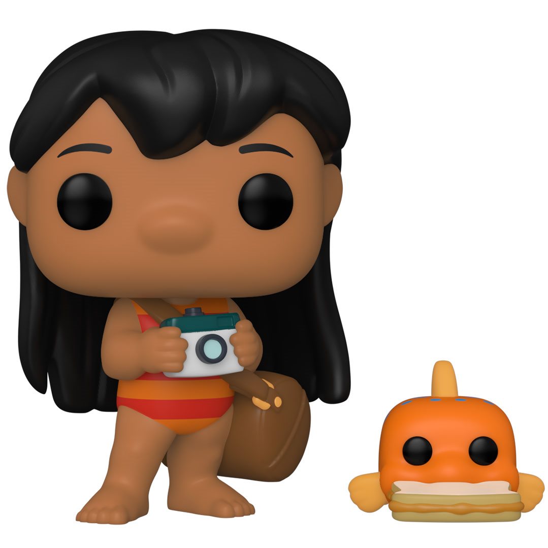 Funko Pop y Buddy: Lilo y Stitch - Lilo con Pato