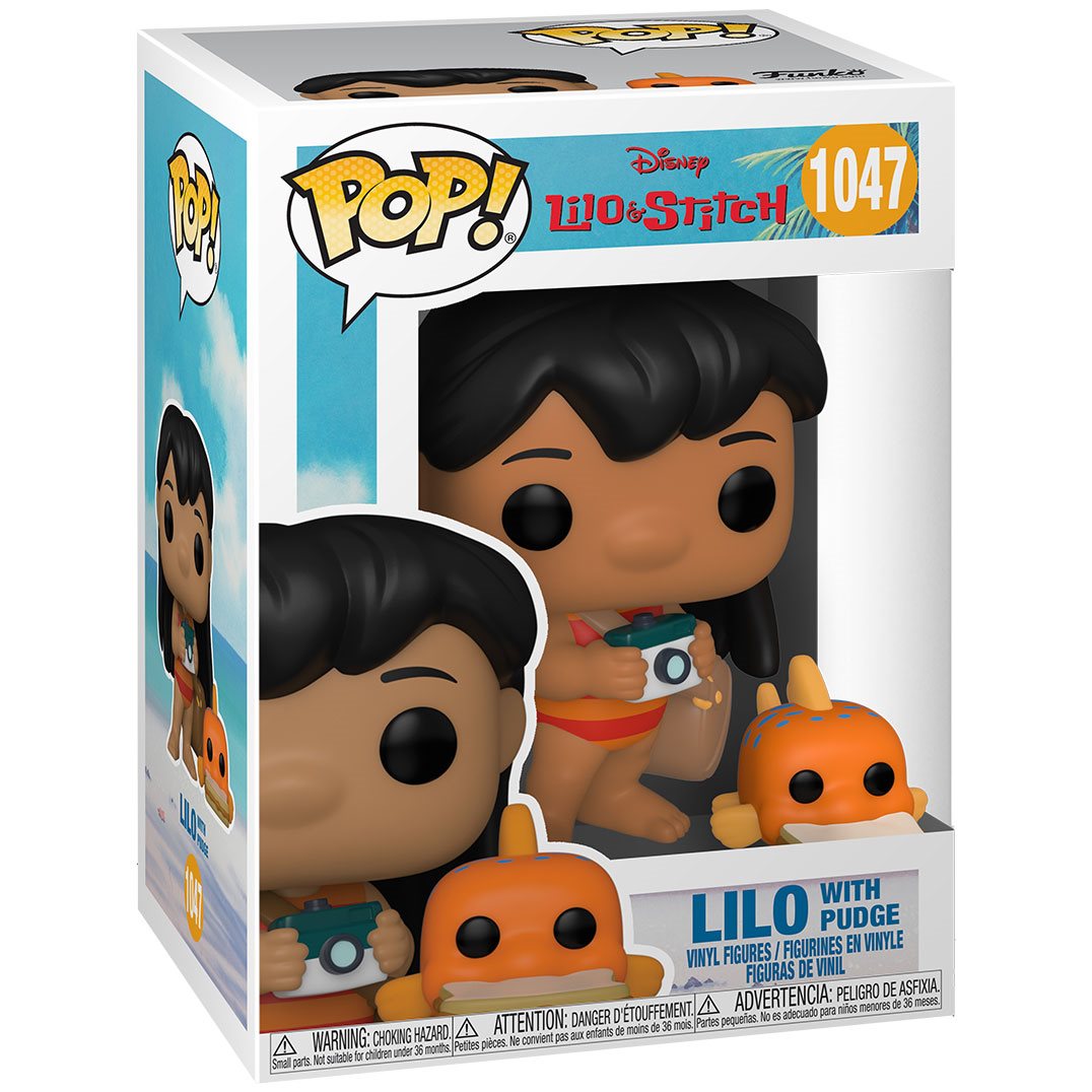 Funko Pop y Buddy: Lilo y Stitch - Lilo con Pato