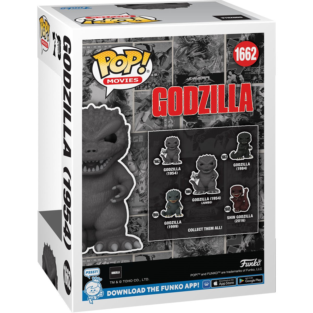 Funko Pop Movies: Godzilla 70 Aniversario - Godzilla 1954