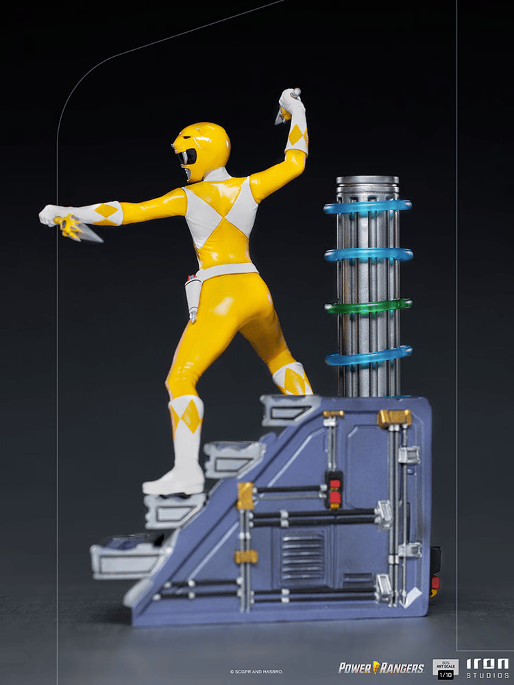 IRON Studios: Power Rangers - Yellow Ranger Escala de Arte 1/10