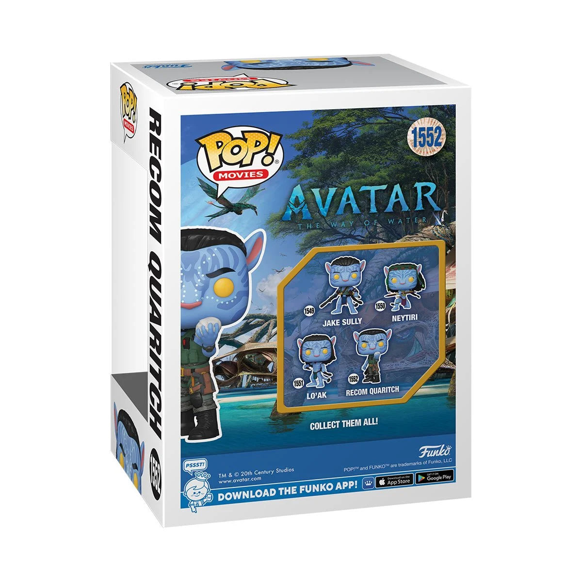 Funko Pop Movies: Avatar 2 The Way Of Water - Recom Quaritch