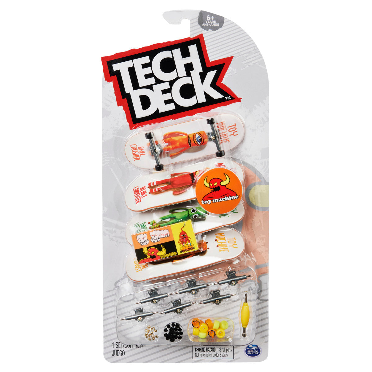 Tech Deck: Set De 4 Patinetas Aleatorio