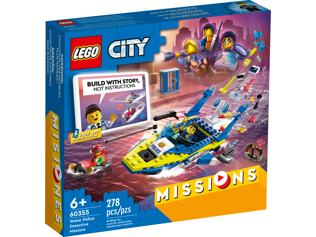 LEGO City Misiones de Investigacion de la Policia Acuatica 60355