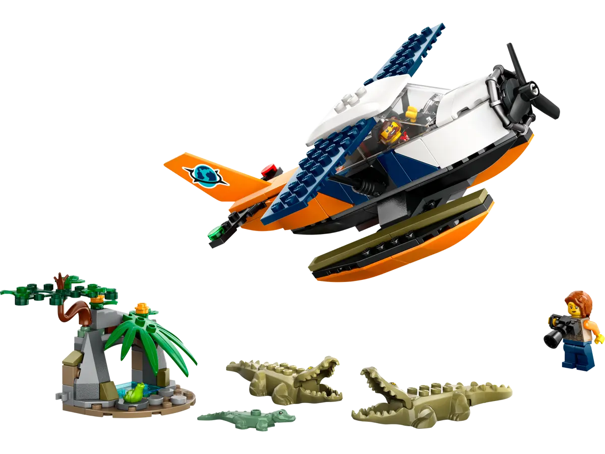 LEGO City Exploradores de la Jungla: Hidroavion 60425