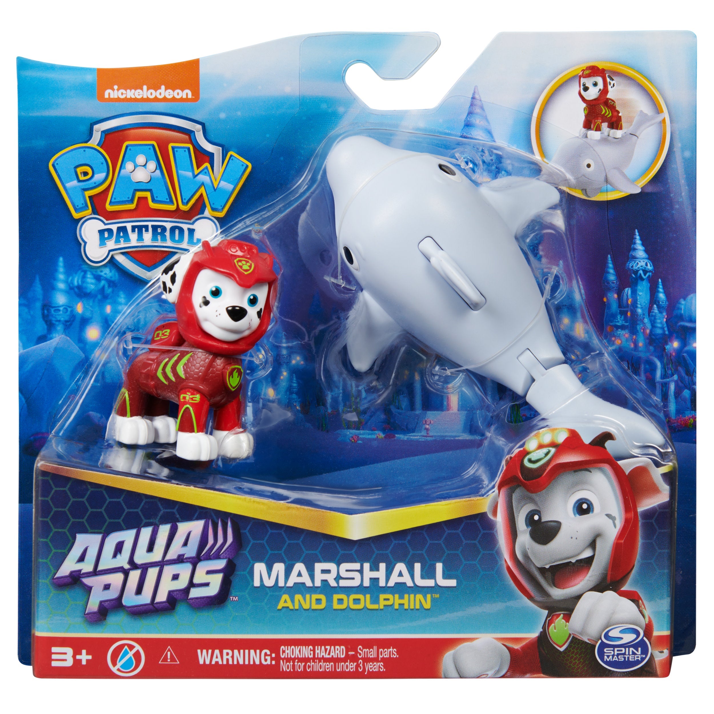 Paw Patrol: Aqua Pups - Marshal Y Delfin