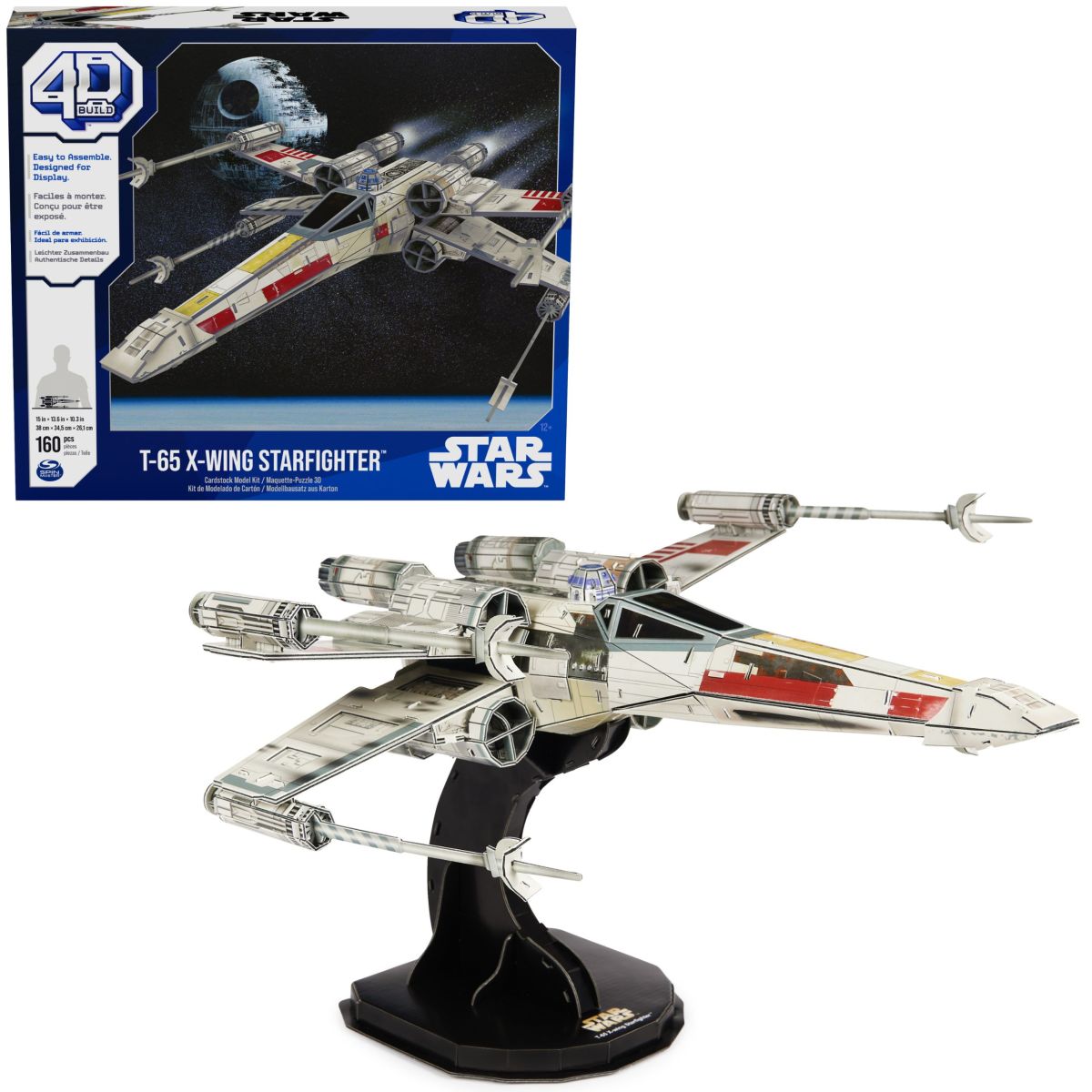 4D Puzzles: Star Wars - Caza Estelar X Wing Rompecabezas 4D