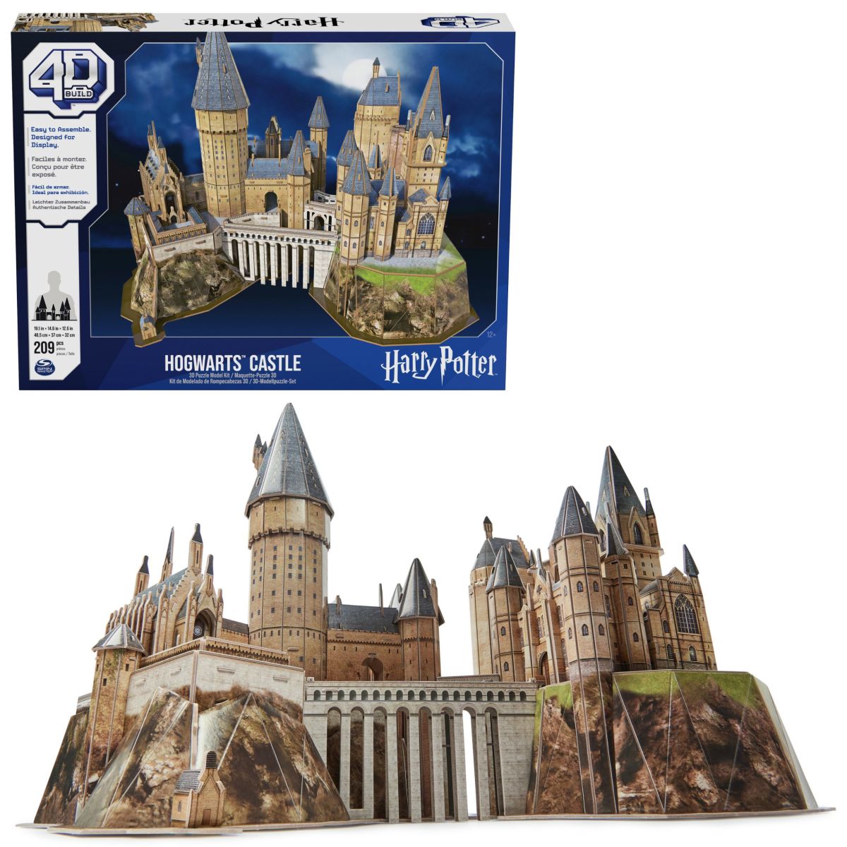 4D Puzzles: Harry Potter - Castillo De Hogwarts Rompecabezas 4D