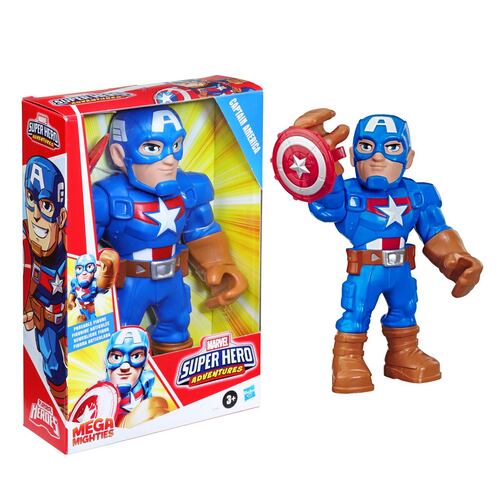 Plaskool Heroes: Marvel Mega Mighties - Capitan America