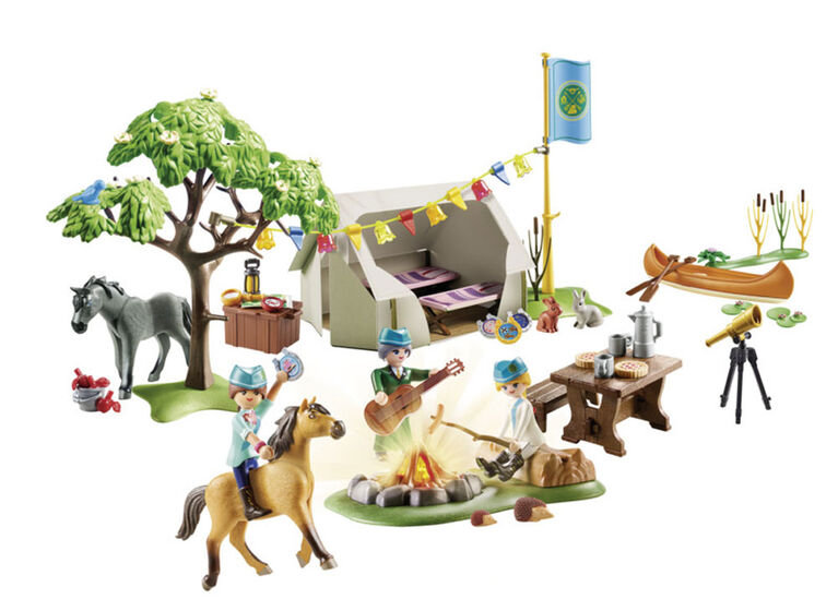 Playmobil Spirit: Campamento de Verano con Fortu y Spirit 70329