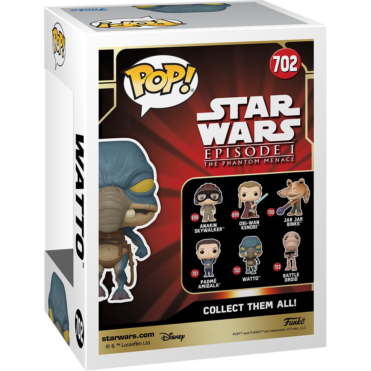 Funko Pop Star Wars: La Amenaza Fantasma - Watto