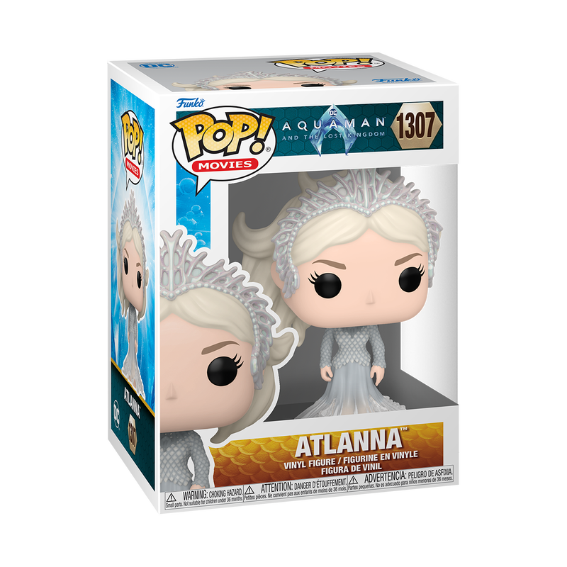 Funko Pop Movies: DC Aquaman y El Reino Perdido - Atlanna en Gown