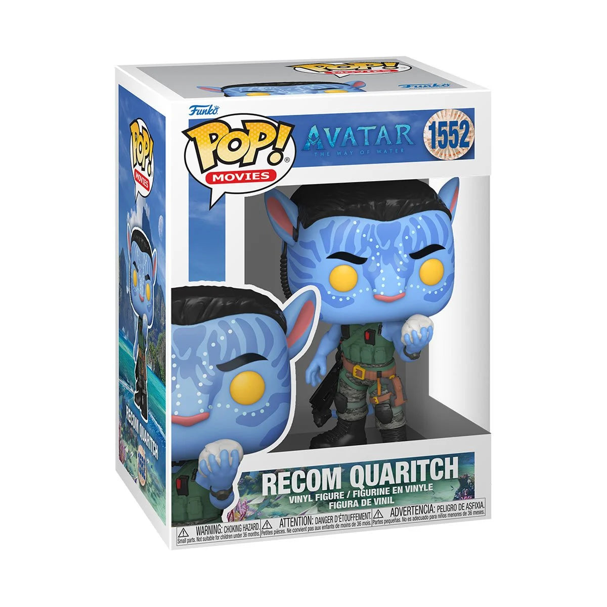 Funko Pop Movies: Avatar 2 The Way Of Water - Recom Quaritch