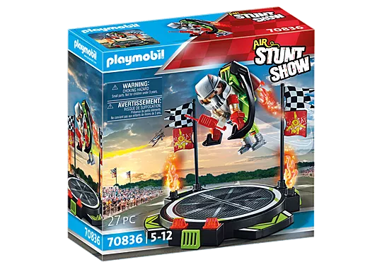 Playmobil Air Stunt: Show Stuntman con Jetpack 70836