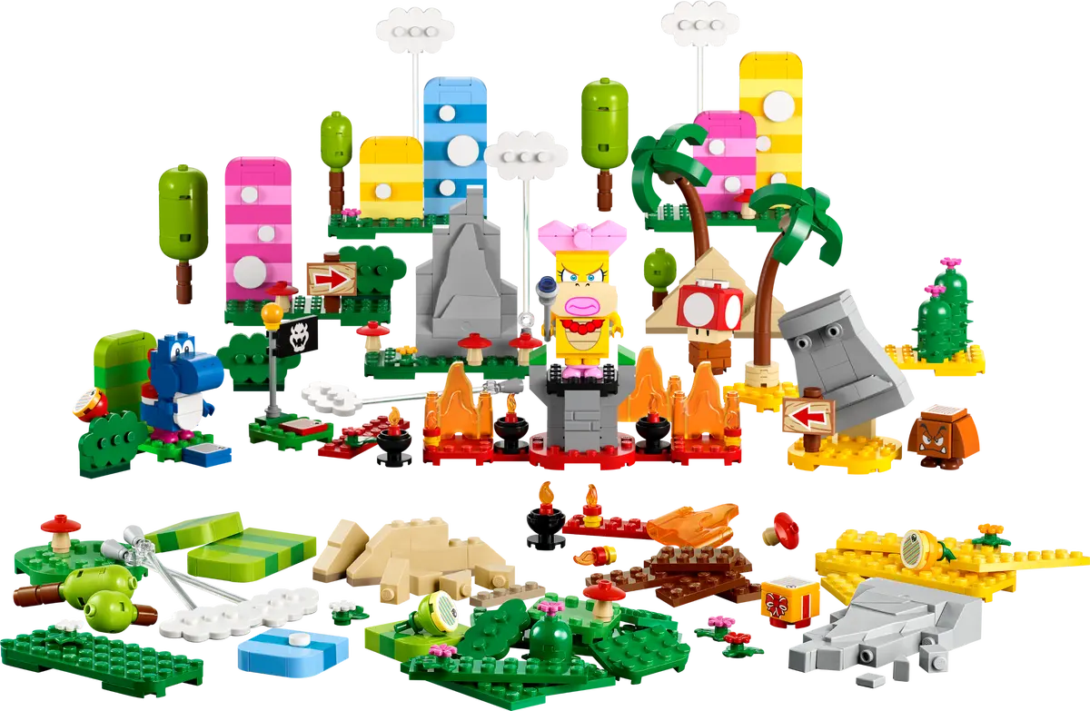 LEGO Super Mario Set de Creacion: Caja de herramientas creativas 71418