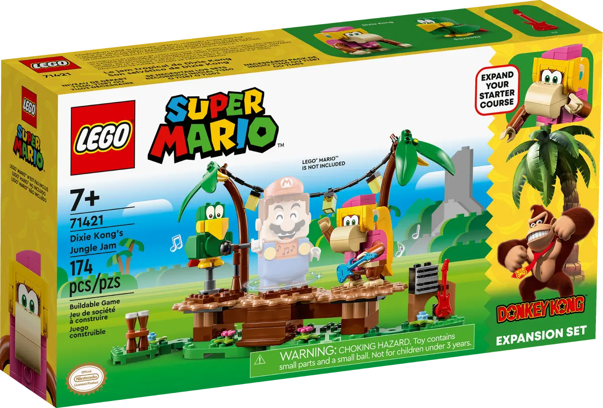 LEGO Super Mario Set de Expansion: Jaleo en la jungla con Dixie Kong 71421