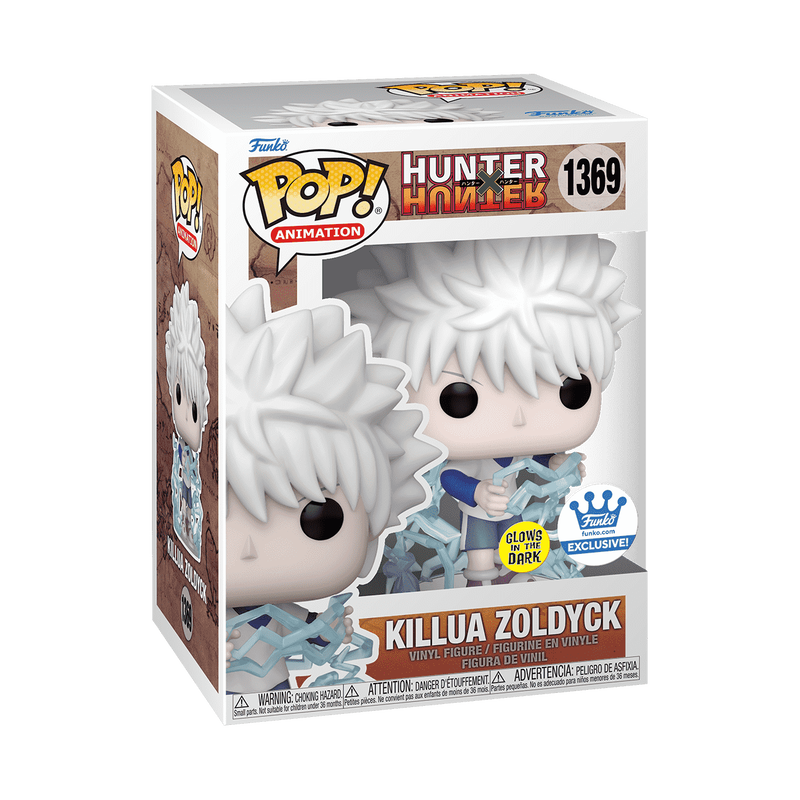 Funko Pop Animation: Hunter X Hunter - Killua Zoldyck Glow Exclusivo Funko Shop