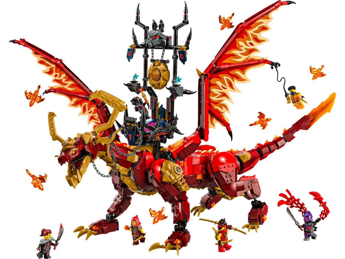 LEGO Ninjago Dragon Fuente del Movimiento 71822