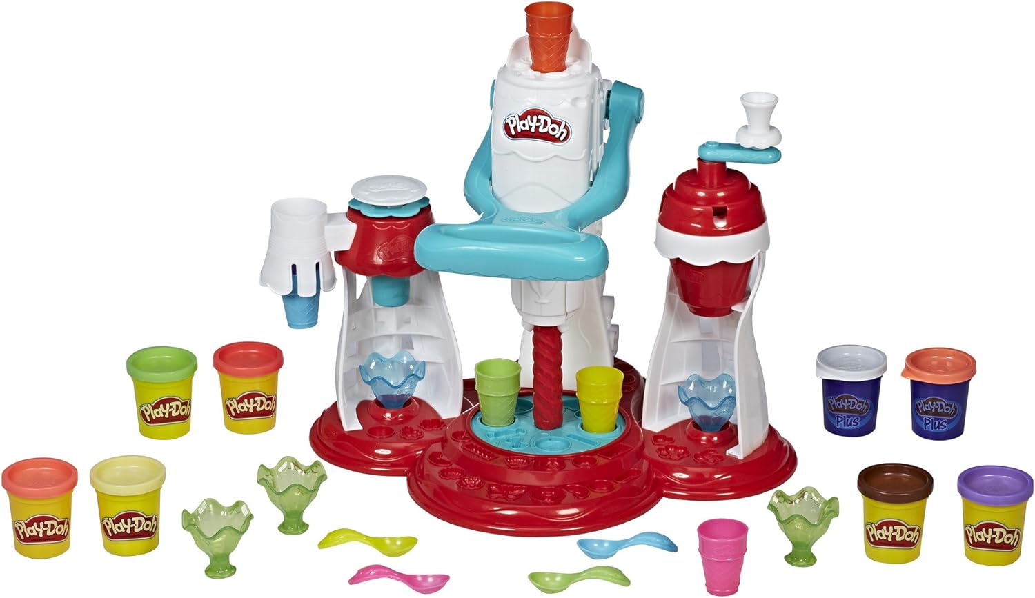 Play Doh Kitchen: Set De Juego - Super Maquina De Helados