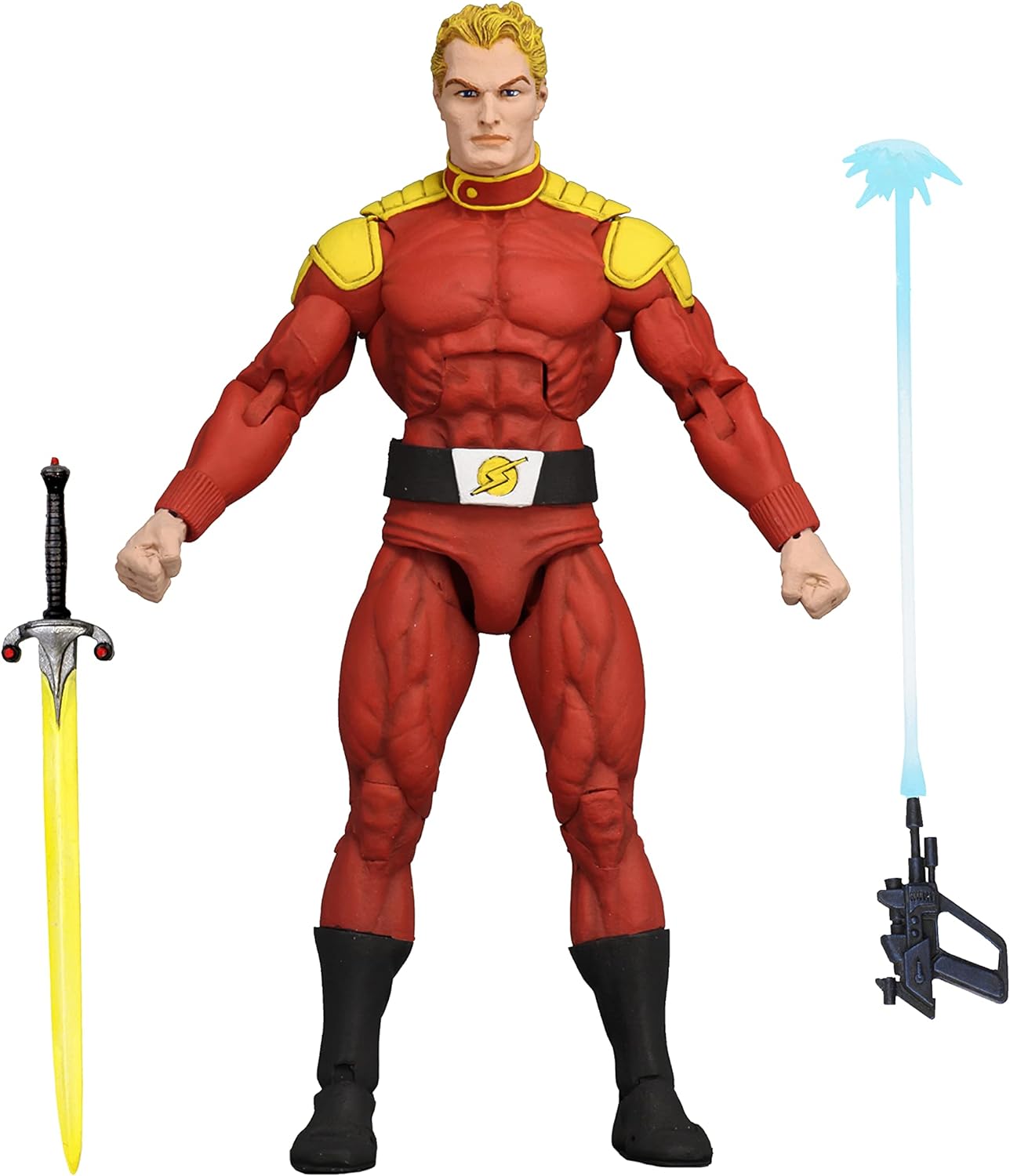 NECA Figura de Accion: Los Defensores De La Tierra - Flash Gordon 7 Pulgadas