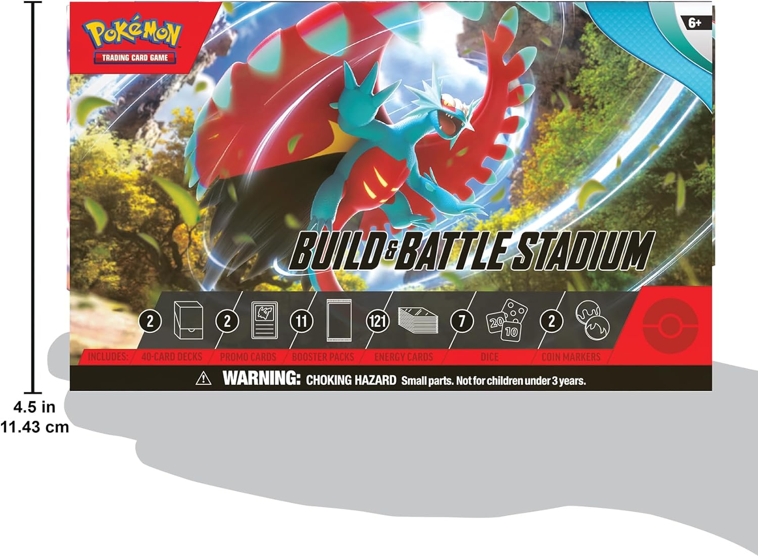 Pokemon TCG Scarlet & Violet: Paradox Rift - Build & Battle Stadium Bramaluna en Español