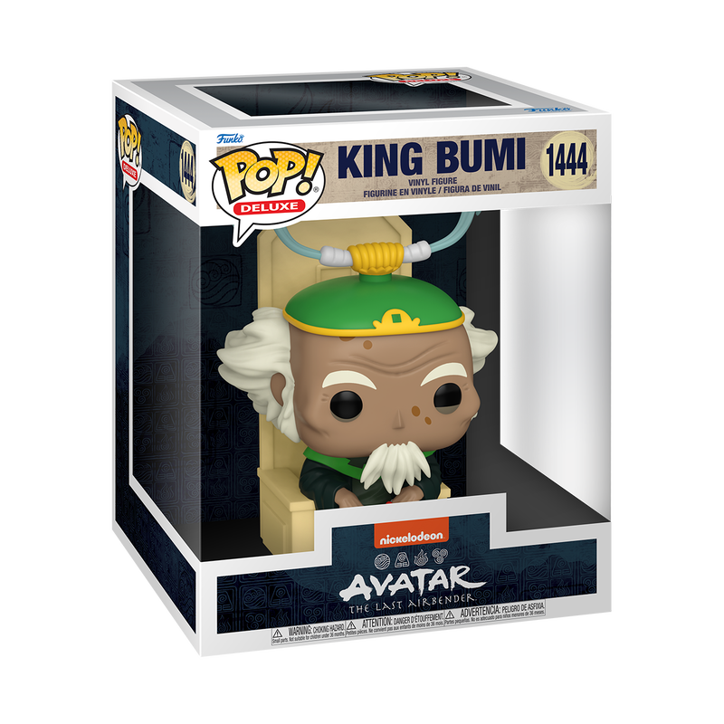 Funko Pop Deluxe: Avatar El Ultimo Maestro Del Aire - Rey Bumi Con Trono