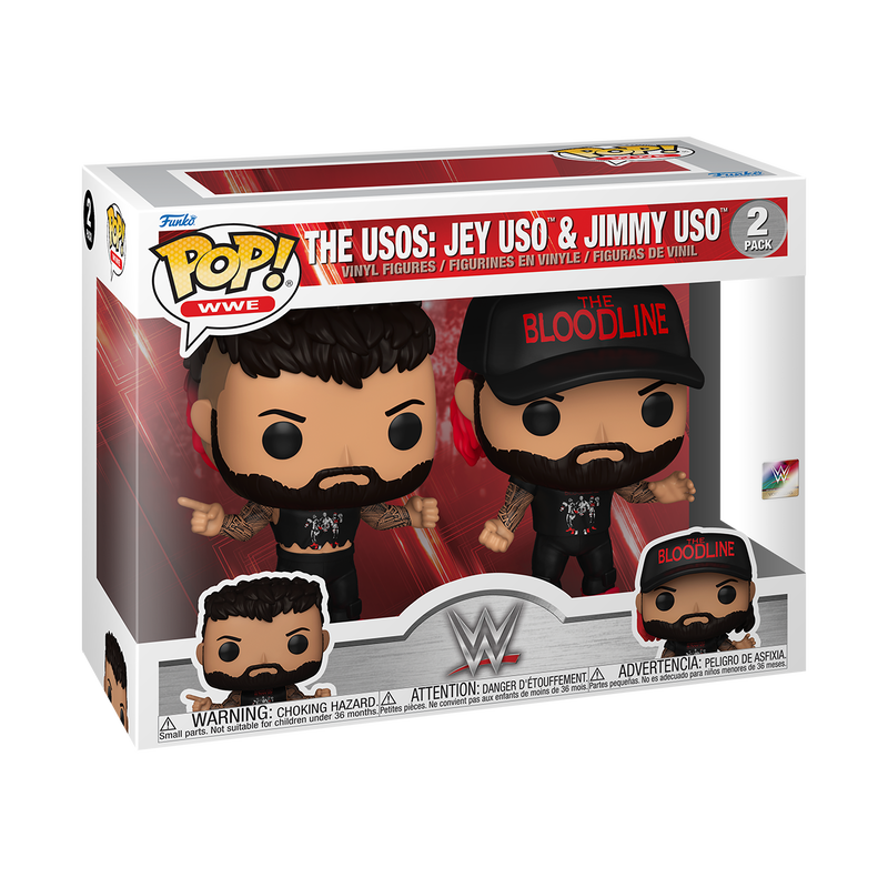 Funko Pop WWE: Uso Brothers 2 Pack