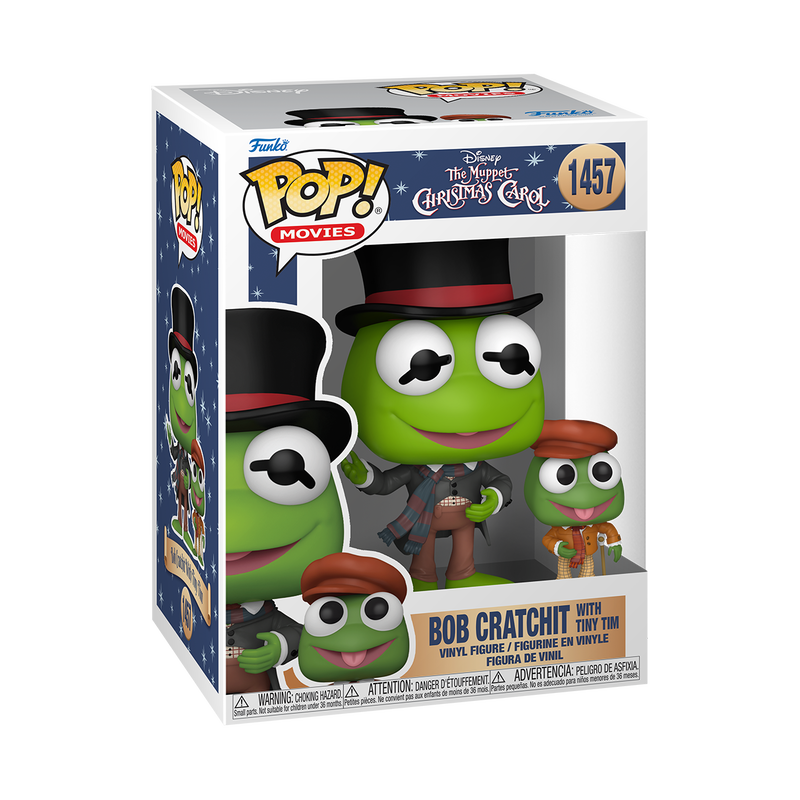 Funko Pop & Buddy: The Muppet Christmas Carol - Bob Cratchit Con Tiny Tim