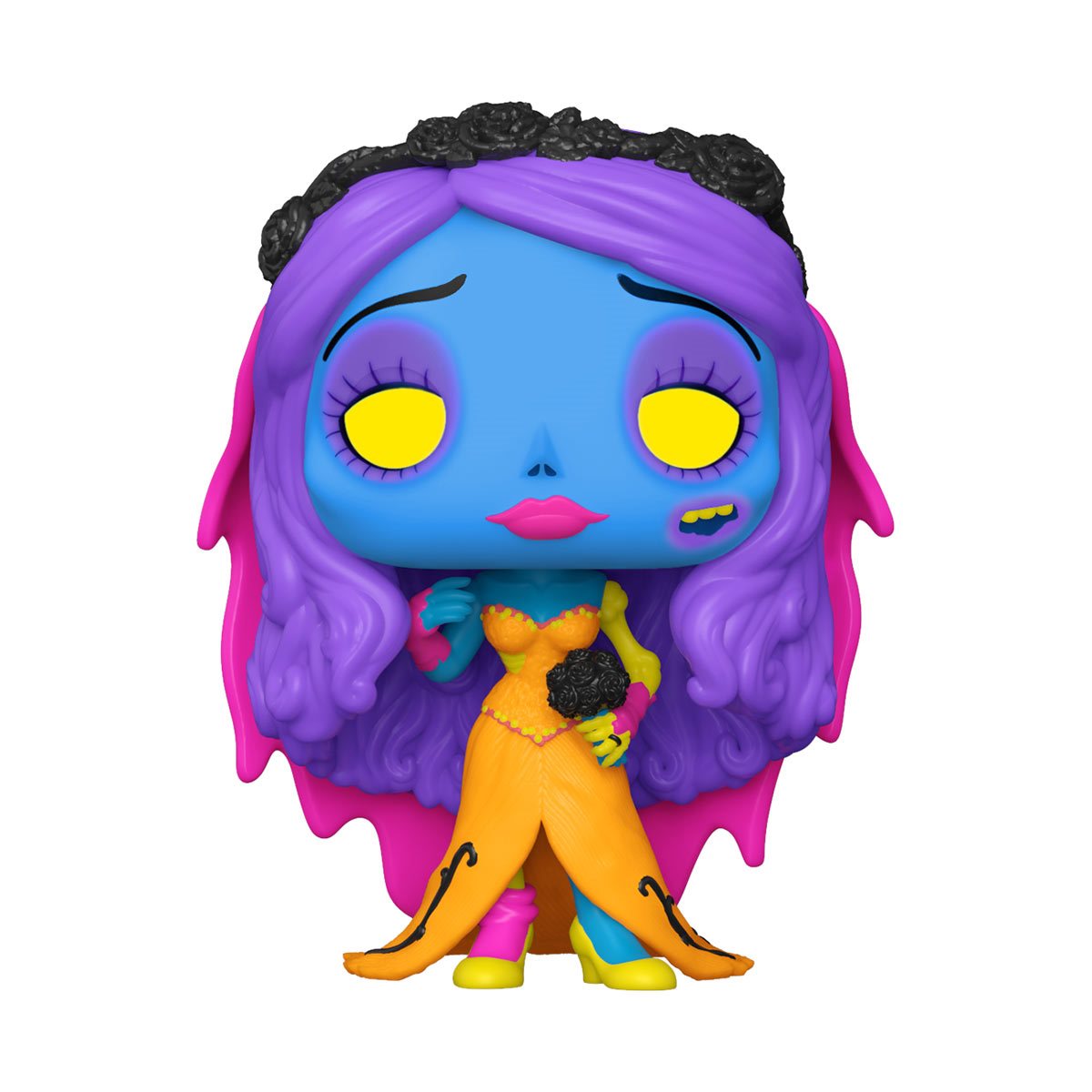 Funko Pop & Tee: El Cadaver De La Novia - Playera Grande Con Emily Blacklight