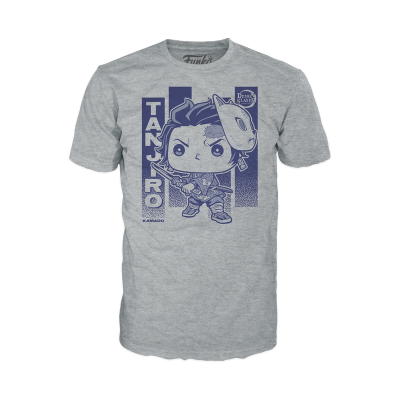 Funko Boxed Tee: Demon Slayer - Tanjiro Con Glicina Playera Chica